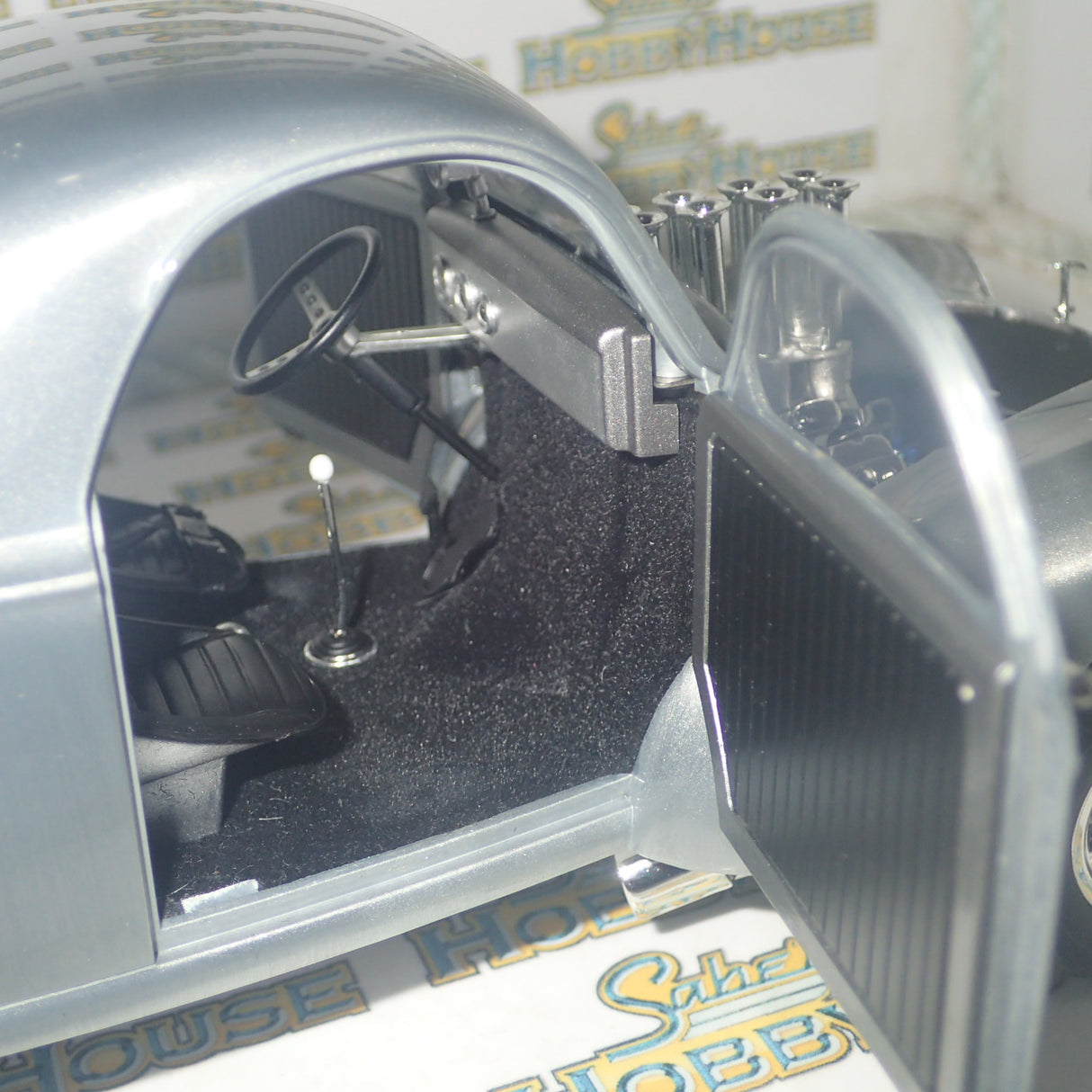 ACME A1800937 - 1/18 1940 Gasser - Hammered Steel Diecast Scale Model Replica