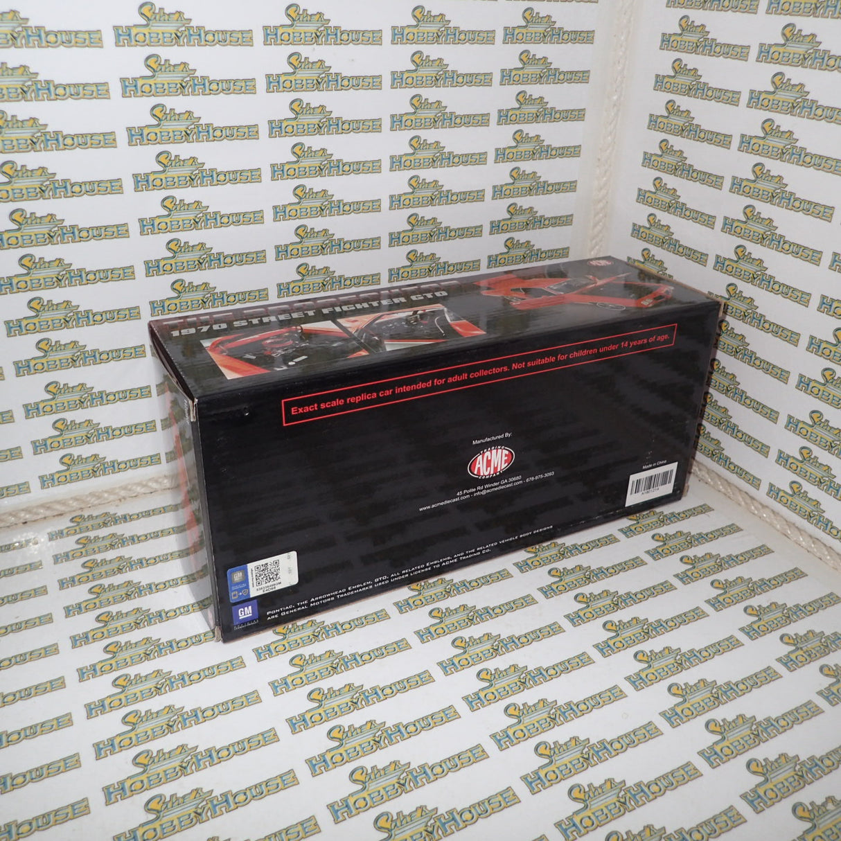 ACME A1801214 - 1/18 Scale 1970 Pontiac GTO Street Fighter the Prosecutor Diecast Scale Model Replica