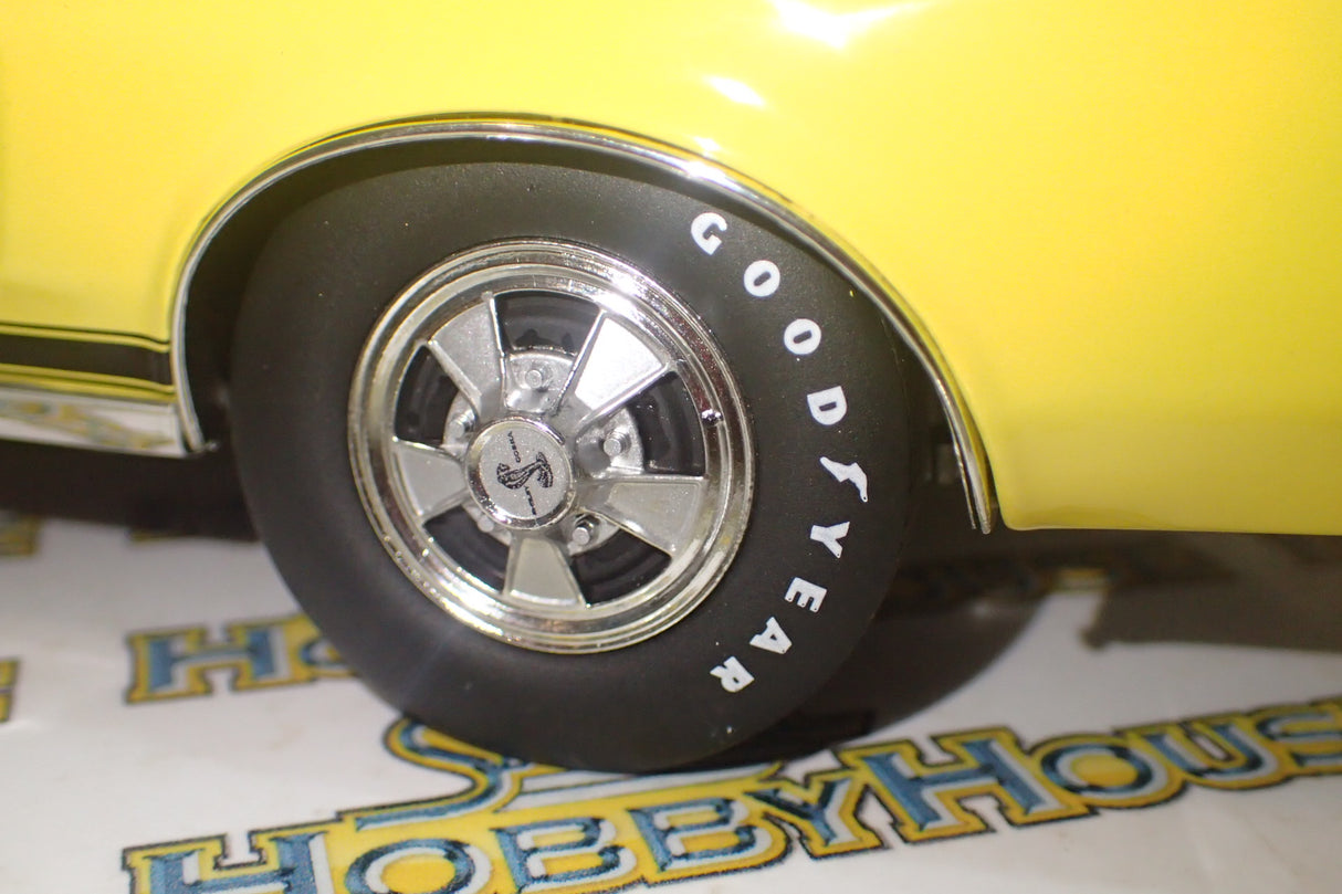 ACME A1801806 - 1/18 Scale 1968 Shelby GT 350 - "WT" Paint Scheme 6066 Yellow - Release 2