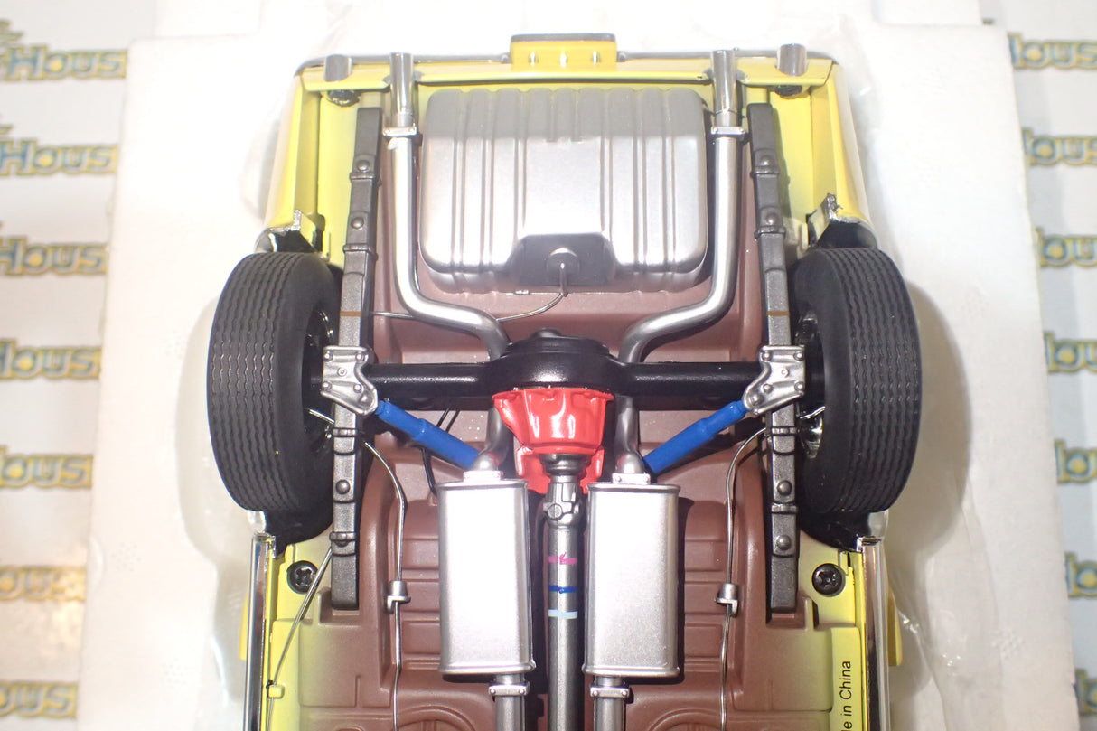 ACME A1801806 - 1/18 Scale 1968 Shelby GT 350 - "WT" Paint Scheme 6066 Yellow - Release 2