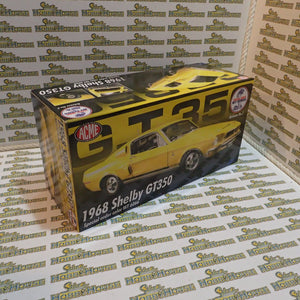 ACME A1801806 - 1/18 Scale 1968 Shelby GT 350 - "WT" Paint Scheme 6066 Yellow - Release 2