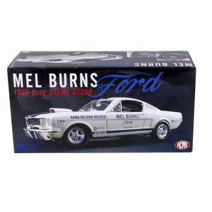 ACME A1801811 - 1/18 Scale - Mel Burns Ford 1965 Drag Shelby GT350 Diecast Scale Model Replica