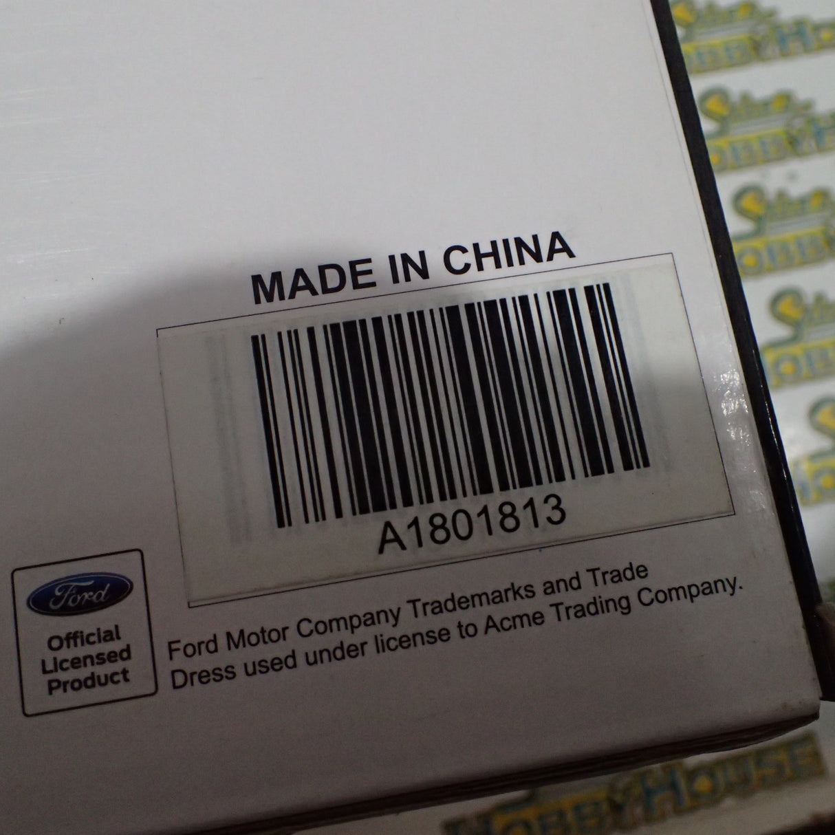 ACME A1801813 - 1/18 Scale Charlie Kemp 1965 Shelby G.T.350R only 123 Diecast Scale Model Replica's made