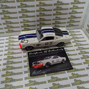 ACME A1801813 - 1/18 Scale Charlie Kemp 1965 Shelby G.T.350R only 123 Diecast Scale Model Replica's made