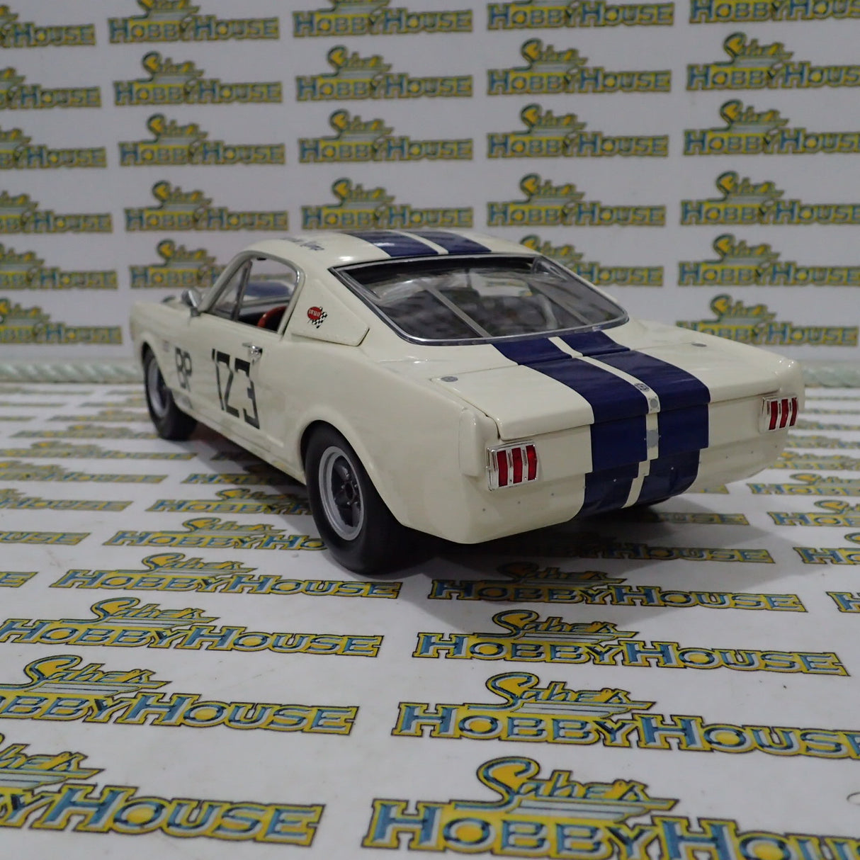 ACME A1801813 - 1/18 Scale Charlie Kemp 1965 Shelby G.T.350R only 123 Diecast Scale Model Replica's made