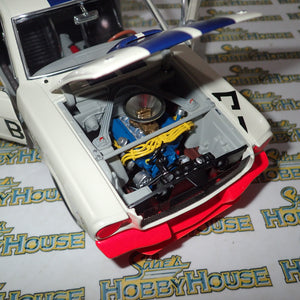 ACME A1801813 - 1/18 Scale Charlie Kemp 1965 Shelby G.T.350R only 123 Diecast Scale Model Replica's made