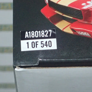 ACME A1801827 - 1/18 Scale #314 1966 Shelby GT350H Rent A Racer Black & Gold Custom Diecast Scale Model Replica