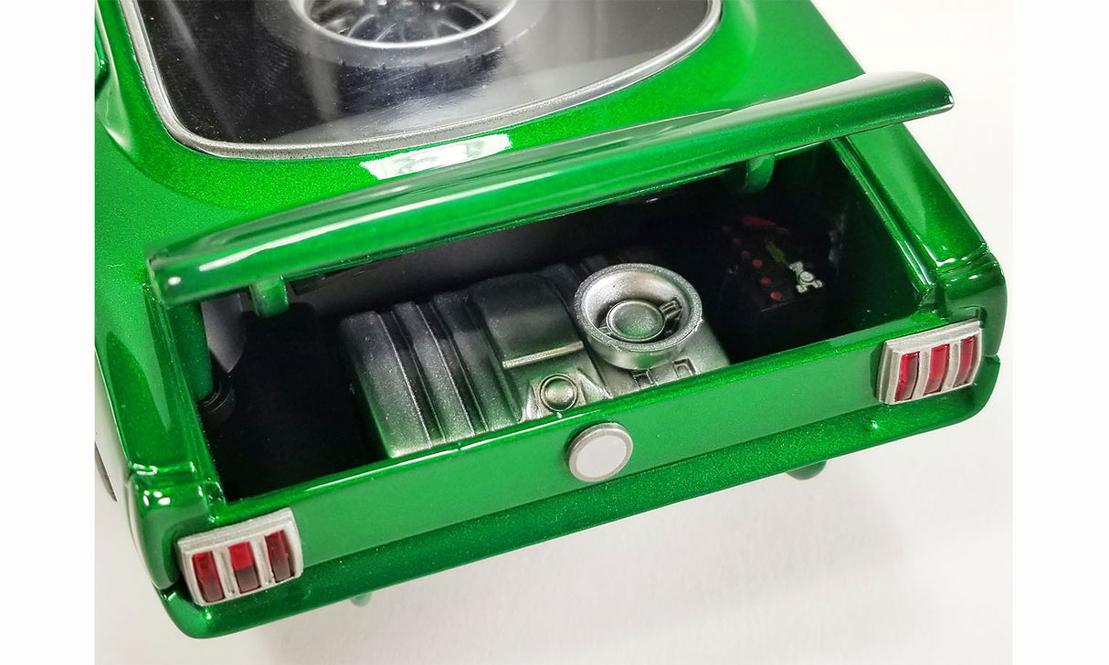 ACME A1801845 - 1/18 Scale 1965 SHELBY GT350R STREET FIGHTER - GREEN HORNET Diecast Scale Model Replica