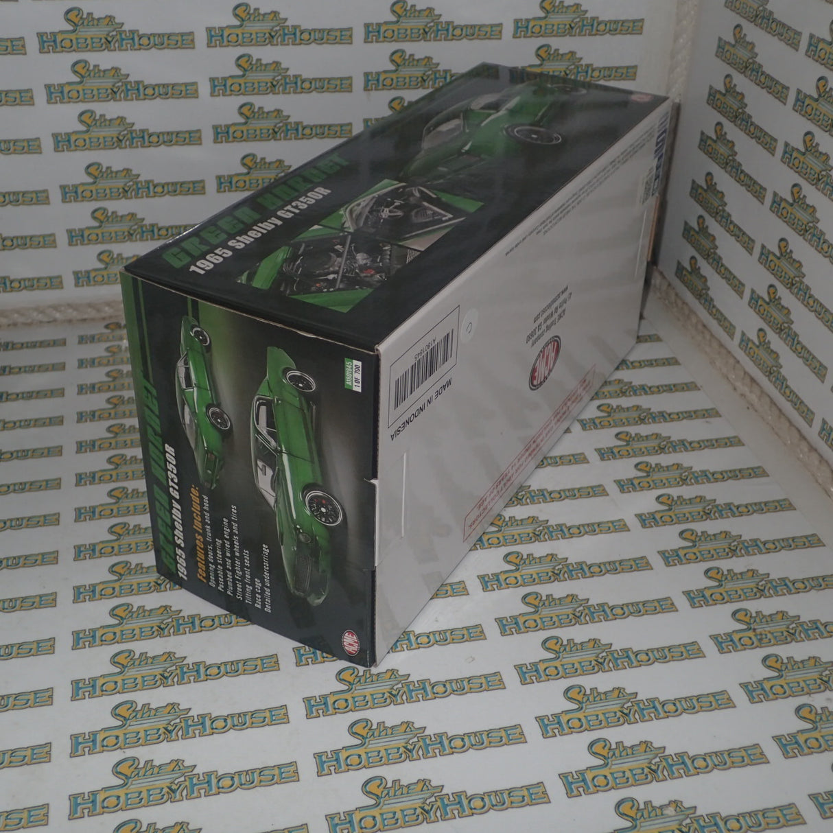 ACME A1801845 - 1/18 Scale 1965 SHELBY GT350R STREET FIGHTER - GREEN HORNET Diecast Scale Model Replica