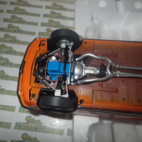 ACME A1801873 - 1/18 Scale 1968 SHELBY GT500 KR - WT COLOR CODE 5107 - WT #6 Diecast Scale Model Replica