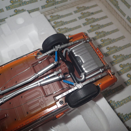 ACME A1801873 - 1/18 Scale 1968 SHELBY GT500 KR - WT COLOR CODE 5107 - WT #6 Diecast Scale Model Replica