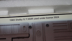 ACME A1801878 - 1/18 Scale 1965 Shelby GT350R Prototype Die-Cast Model Replica