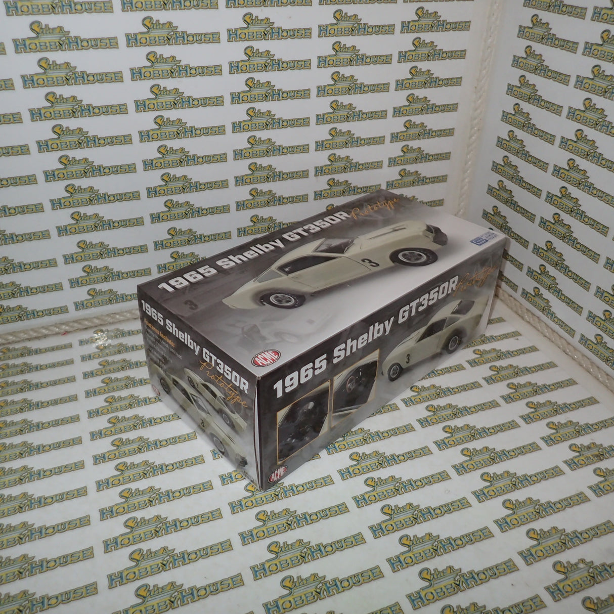 ACME A1801878 - 1/18 Scale 1965 Shelby GT350R Prototype Die-Cast Model Replica