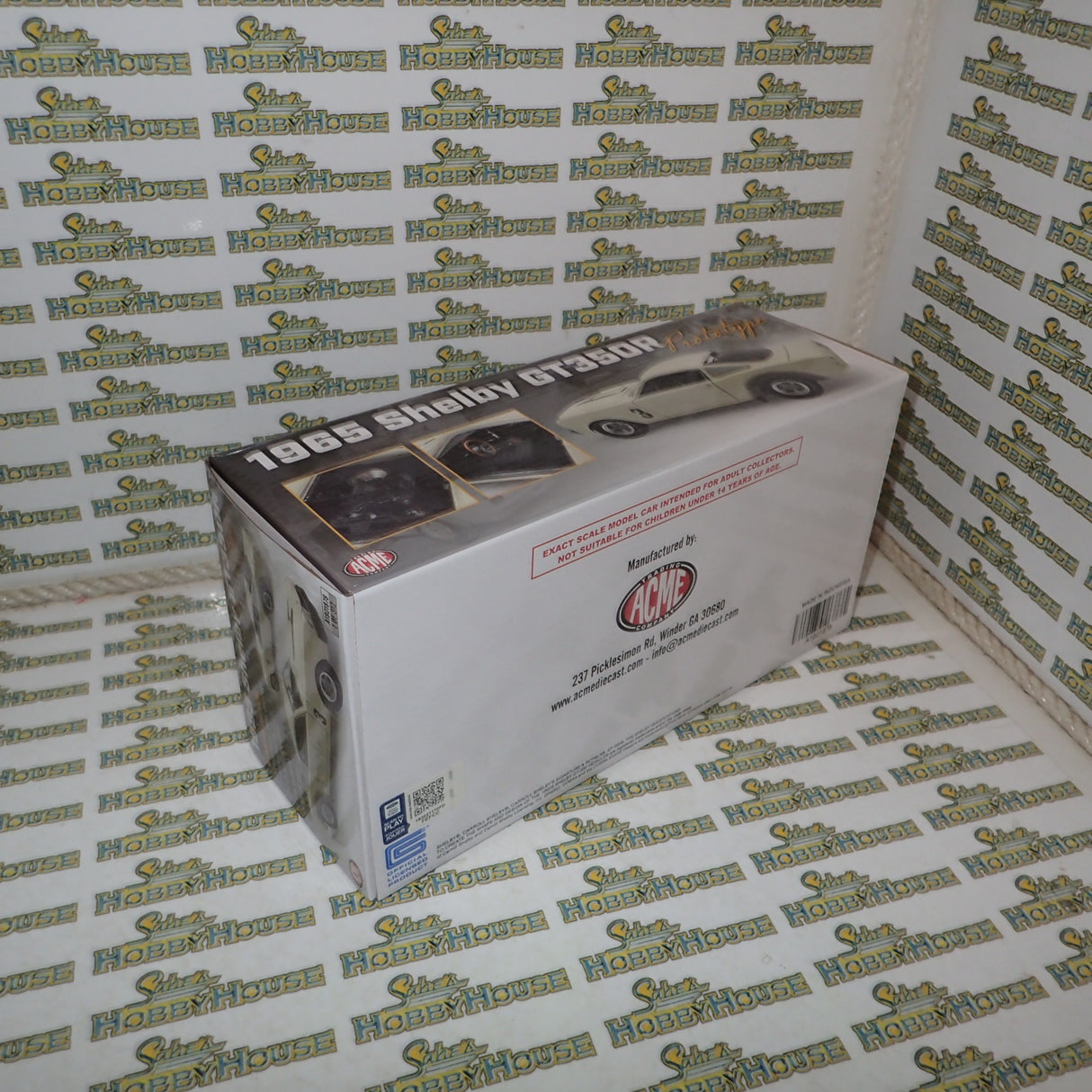 ACME A1801878 - 1/18 Scale 1965 Shelby GT350R Prototype Die-Cast Model Replica