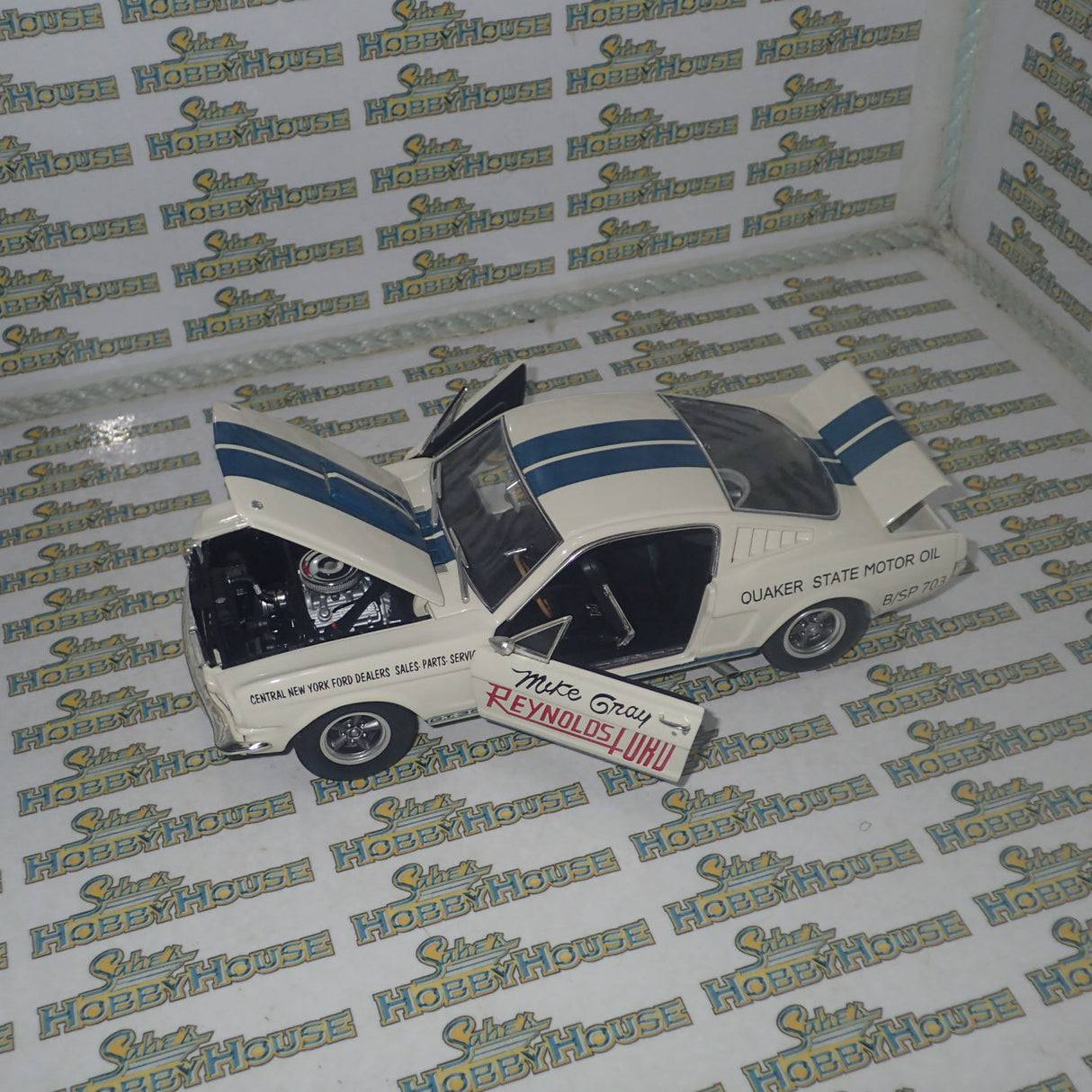 ACME A1801883 - 1/18 Scale 1965 Shelby GT350 - Reynolds Ford Diecast Scale Model Replica