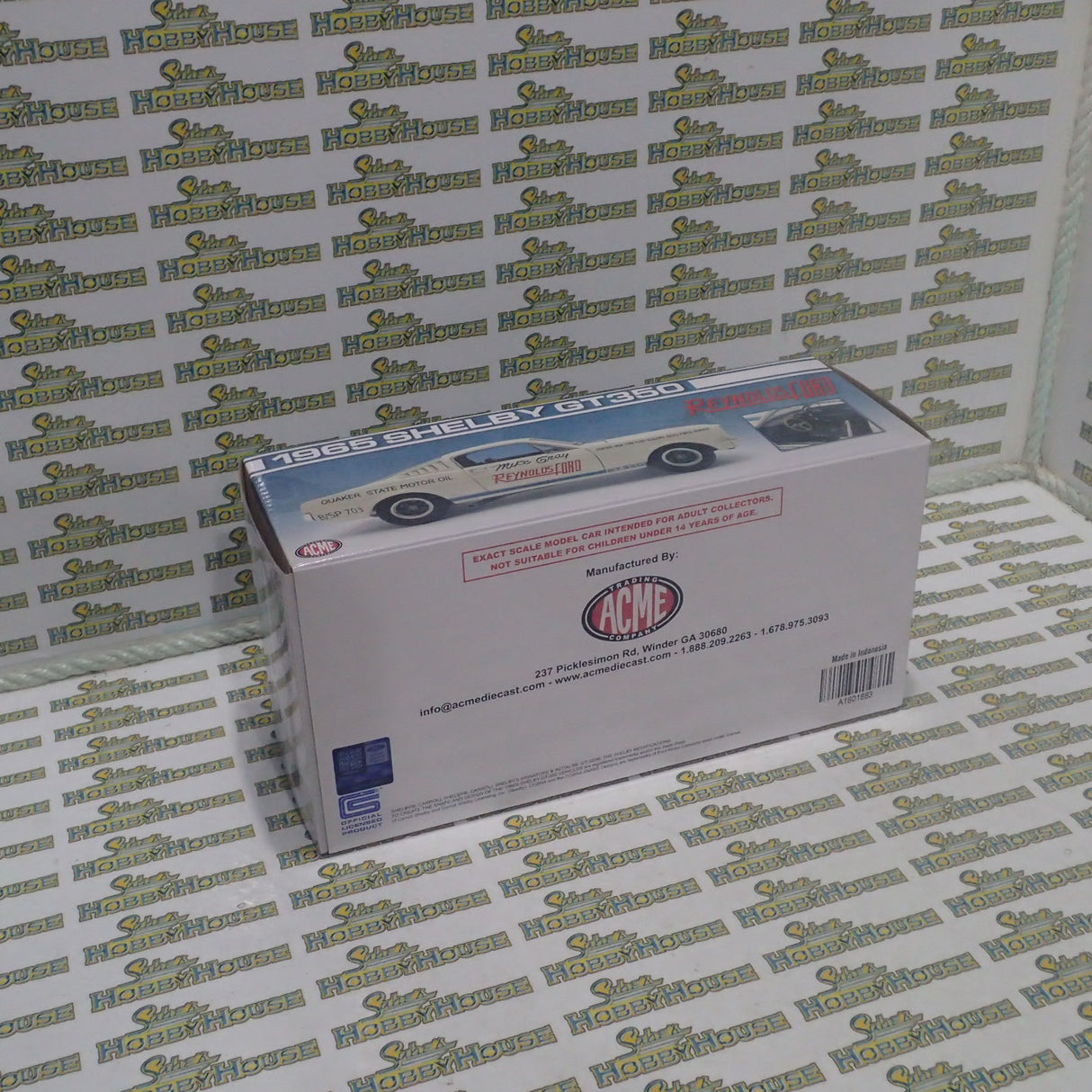 ACME A1801883 - 1/18 Scale 1965 Shelby GT350 - Reynolds Ford Diecast Scale Model Replica