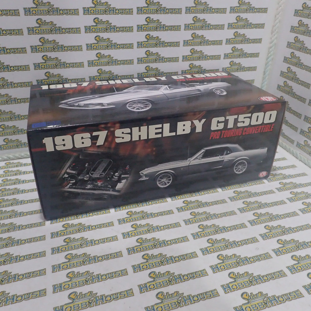 ACME A1801884 -1/18 1967 FORD MUSTANG SHELBY GT500 PRO TOURING CONVERTIBLE