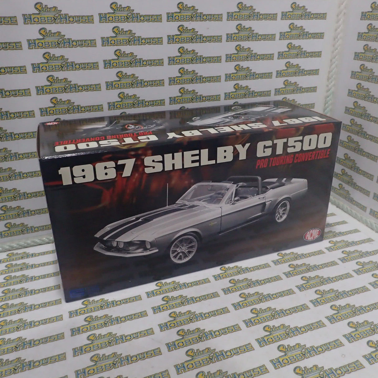 ACME A1801884 -1/18 1967 FORD MUSTANG SHELBY GT500 PRO TOURING CONVERTIBLE