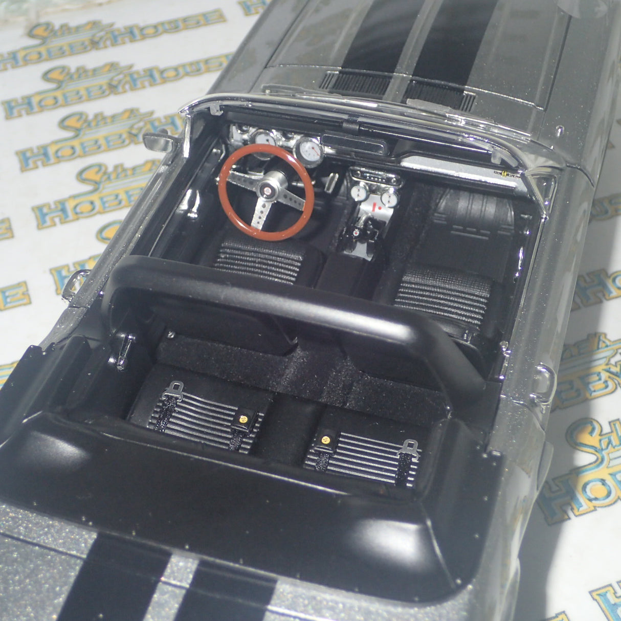 ACME A1801884 -1/18 1967 FORD MUSTANG SHELBY GT500 PRO TOURING CONVERTIBLE