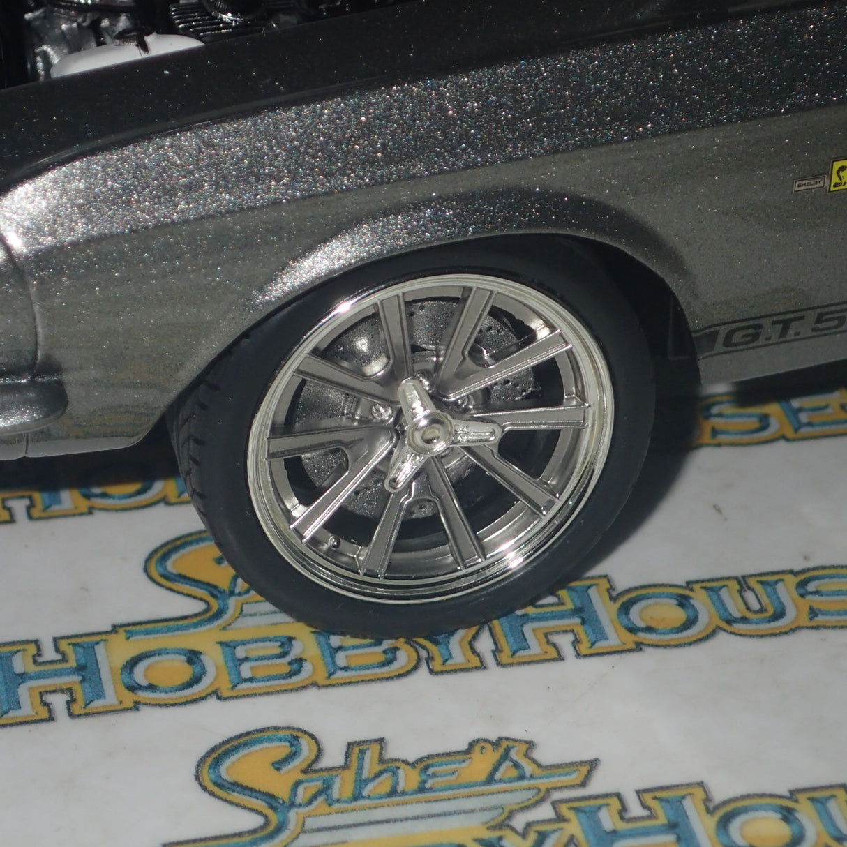 ACME A1801884 -1/18 1967 FORD MUSTANG SHELBY GT500 PRO TOURING CONVERTIBLE