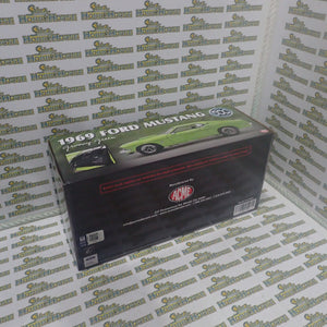 ACME A1801889 -1/18 1969 Ford Mustang 600 Groovy Green Diecast Scale Model Replica