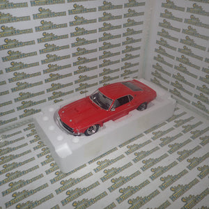ACME A1801890 -1/18 1969 Ford Mustang 600 Flower Power Red Diecast Scale Model Replica