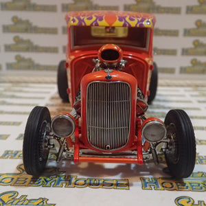 ACME A1804102 - 1/18 Scale 1932 Ford Hot Rod Pick Up Rat Fink Diecast Scale Model Replica