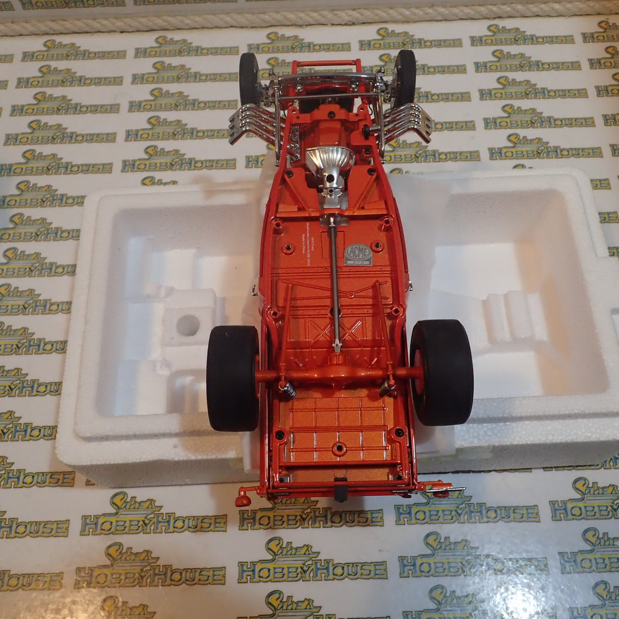 ACME A1804102 - 1/18 Scale 1932 Ford Hot Rod Pick Up Rat Fink Diecast Scale Model Replica