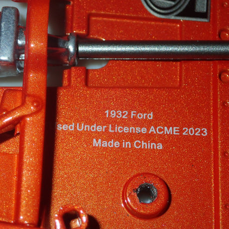 ACME A1804102 - 1/18 Scale 1932 Ford Hot Rod Pick Up Rat Fink Diecast Scale Model Replica