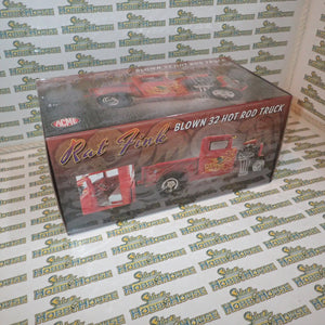 ACME A1804102 - 1/18 Scale 1932 Ford Hot Rod Pick Up Rat Fink Diecast Scale Model Replica