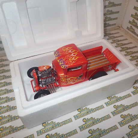 ACME A1804102 - 1/18 Scale 1932 Ford Hot Rod Pick Up Rat Fink Diecast Scale Model Replica