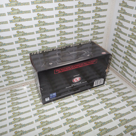 ACME A1804104 - 1/18 Scale 1932 Ford Pickup - Black Beauty Die-cast Model Replica