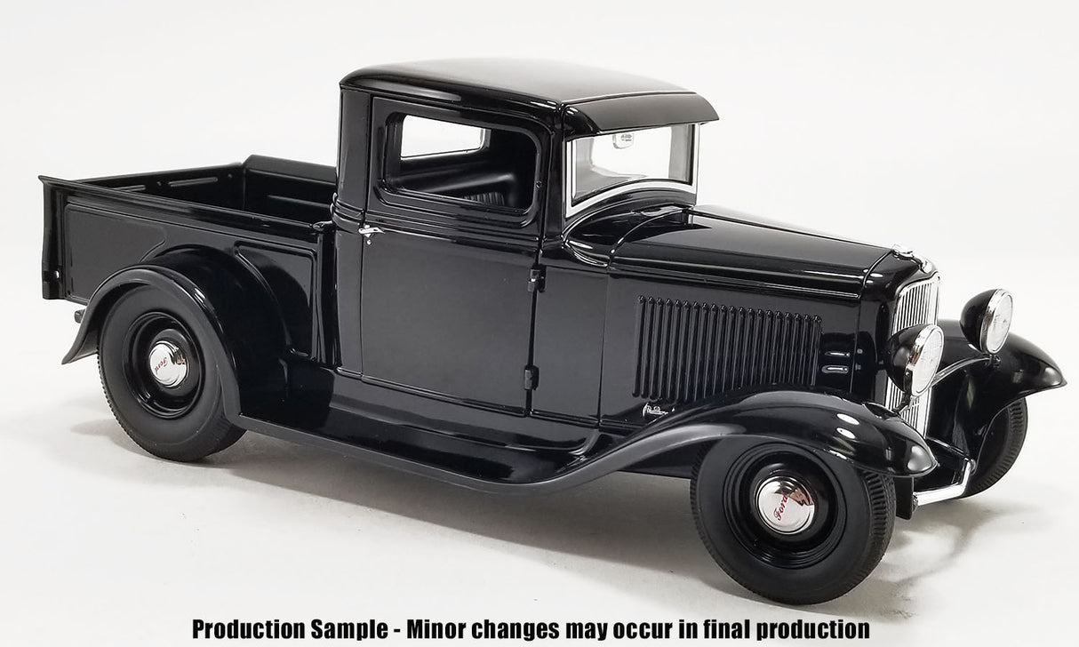 ACME A1804104 - 1/18 Scale 1932 Ford Pickup - Black Beauty Die-cast Model Replica