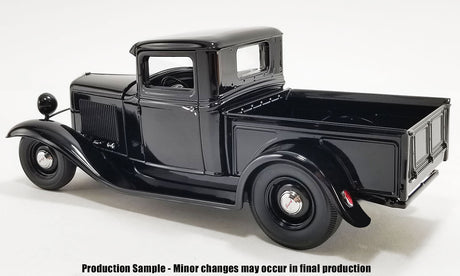ACME A1804104 - 1/18 Scale 1932 Ford Pickup - Black Beauty Die-cast Model Replica