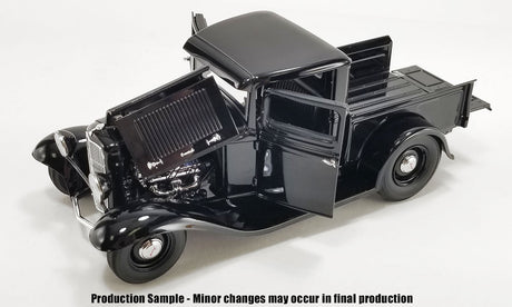 ACME A1804104 - 1/18 Scale 1932 Ford Pickup - Black Beauty Die-cast Model Replica
