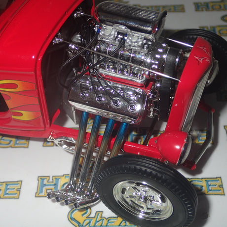 ACME A1805016 - 1/18 Scale 1932 Ford 3 Window Flamethrower Diecast Scale Model Replica