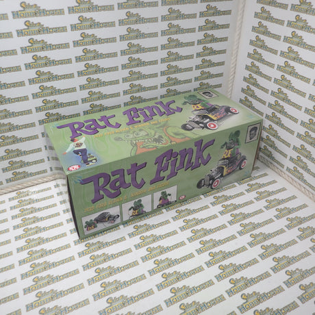 ACME A1805022 - 1/18 Scale 1932 Ford Blown 5 Window w/ Rat Fink figure Diecast Scale Model Replica