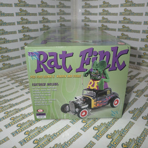 ACME A1805022 - 1/18 Scale 1932 Ford Blown 5 Window w/ Rat Fink figure Diecast Scale Model Replica