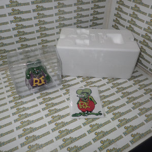 ACME A1805022 - 1/18 Scale 1932 Ford Blown 5 Window w/ Rat Fink figure Diecast Scale Model Replica