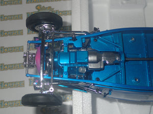 ACME A1805024 - 1/18 Scale 1932 FORD HOT ROD ROADSTER BLUE FLAME Diecast Scale Model Replica