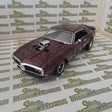 ACME A1805216 - 1/18 Scale 1968 PONTIAC FIREBIRD DRAG OUTLAWS Custom Maroon Metallic Diecast Scale Model Replica
