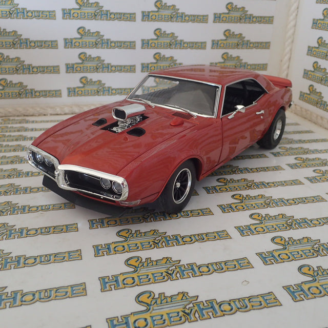 ACME A1805217 - 1/18 Scale 1968 PONTIAC FIREBIRD DRAG OUTLAWS Custom Metallic Orange Diecast Scale Model Replica