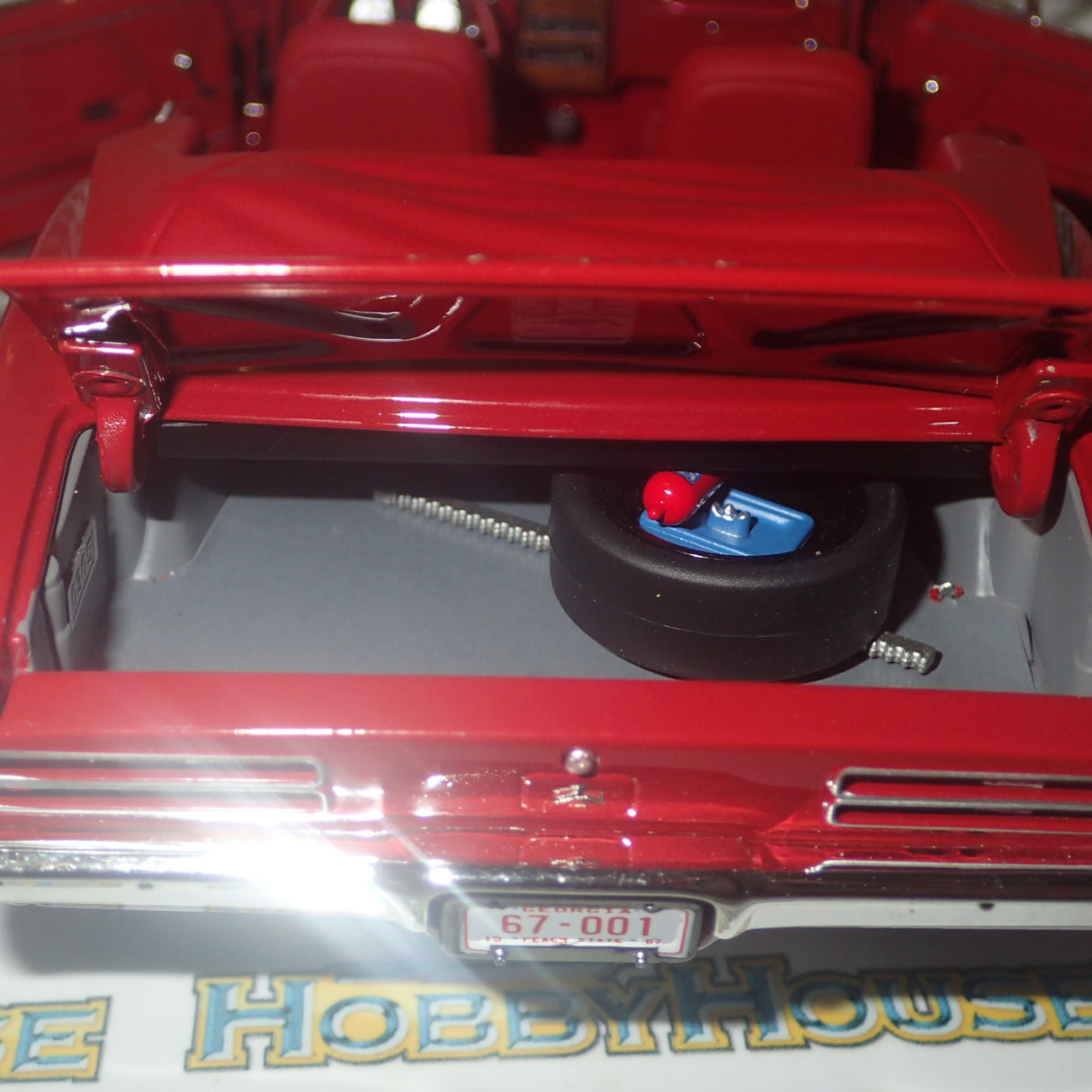 Acme A1805218 - 1/18 Scale 1967 PONTIAC FIREBIRD CONVERTIBLE SERIAL #001 Diecast Scale Model Replica