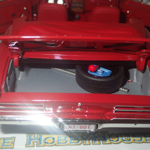 Acme A1805218 - 1/18 Scale 1967 PONTIAC FIREBIRD CONVERTIBLE SERIAL #001 Diecast Scale Model Replica