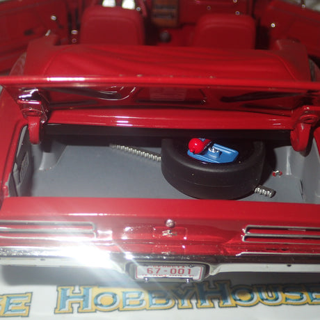 Acme A1805218 - 1/18 Scale 1967 PONTIAC FIREBIRD CONVERTIBLE SERIAL #001 Diecast Scale Model Replica