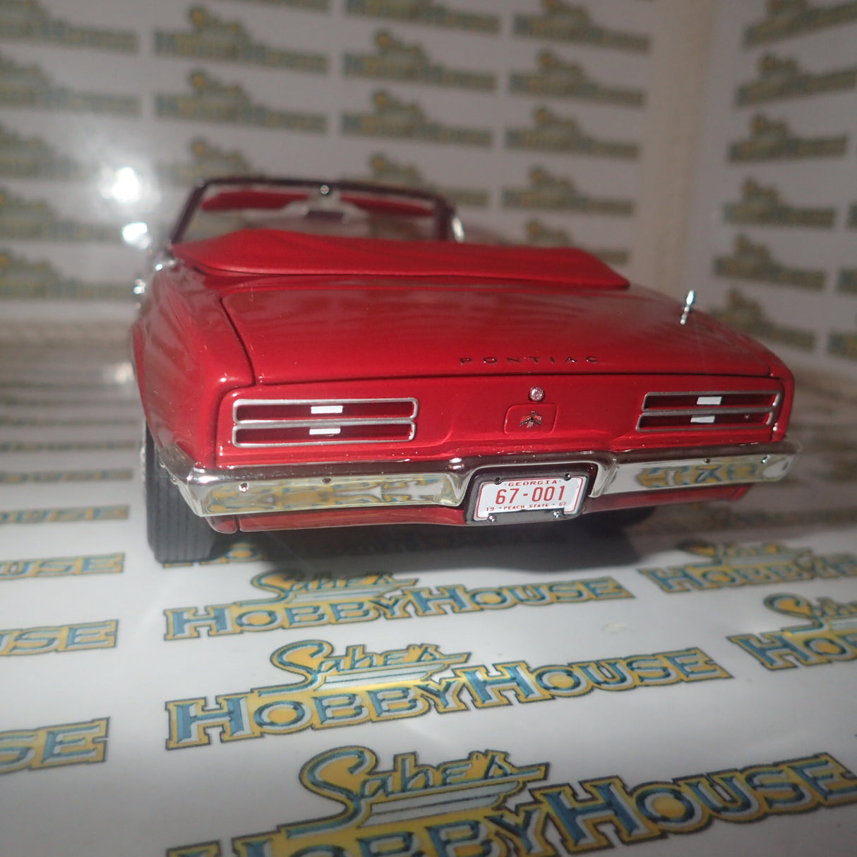 Acme A1805218 - 1/18 Scale 1967 PONTIAC FIREBIRD CONVERTIBLE SERIAL #001 Diecast Scale Model Replica