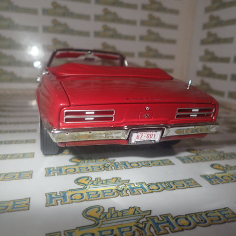 Acme A1805218 - 1/18 Scale 1967 PONTIAC FIREBIRD CONVERTIBLE SERIAL #001 Diecast Scale Model Replica