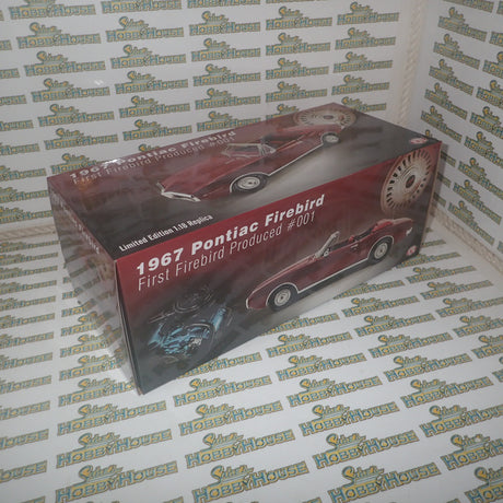 Acme A1805218 - 1/18 Scale 1967 PONTIAC FIREBIRD CONVERTIBLE SERIAL #001 Diecast Scale Model Replica
