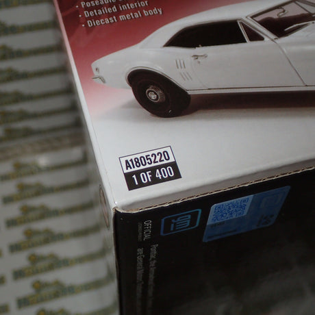 Acme A1805220 - 1/18 Scale 1968 Pontiac Firebird First Ram Air II Die-cast Model Replica