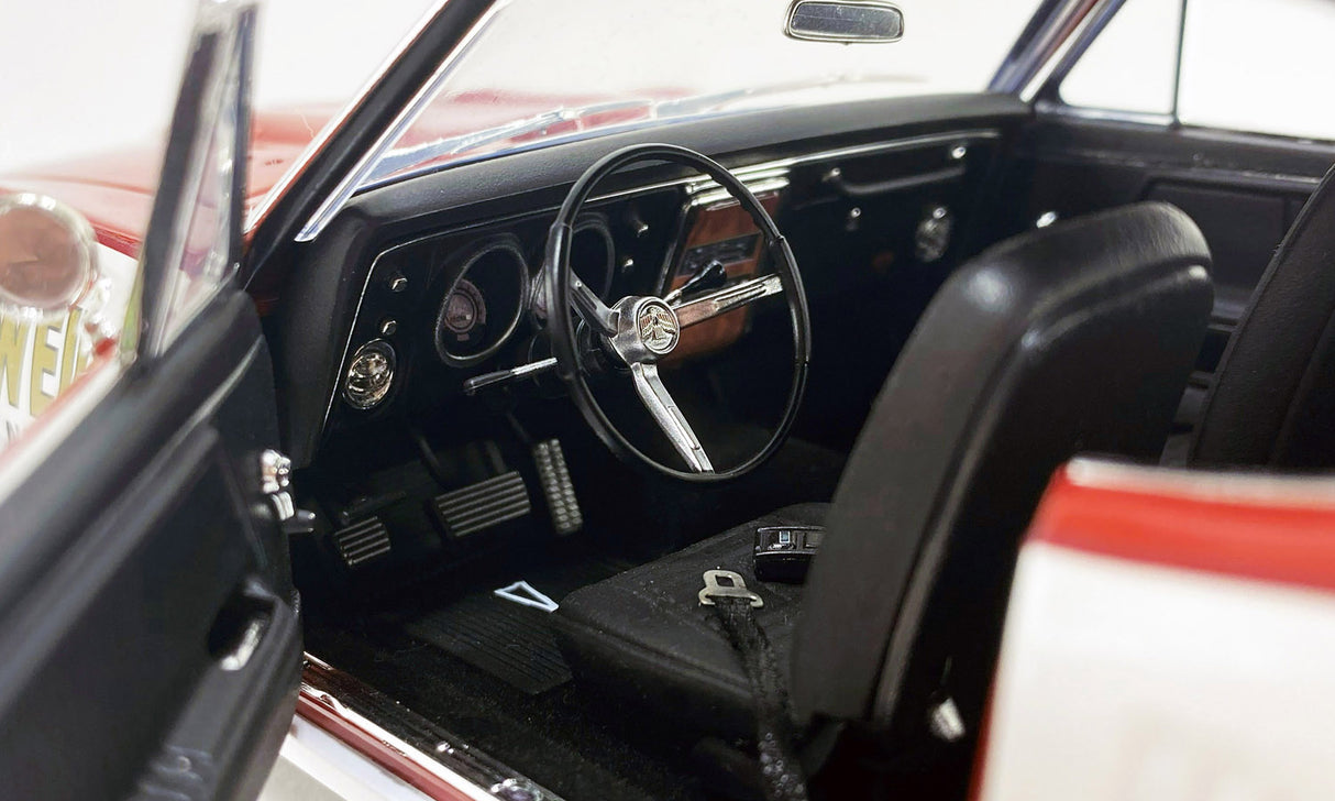 ACME A1805221 - 1/18 Scale 1968 Pontiac Firebird First Ram Air II - Weidner Pontiac Drag Die-Cast Model Replica